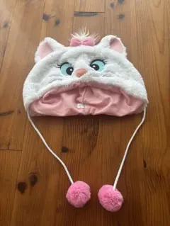 ディズニーマリーちゃん 帽子 ポンポン付き