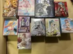 プライズフィギュア10個まとめ売り 初音ミク　アルベド　美少女フィギュア