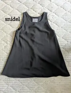 snidel ノースリーブトップス 黒