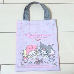 マイメロディ クロミ アニバーサリーグッズコレクション トートバッグ メロクロ