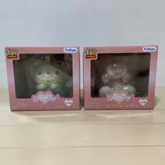 トイストーリー ミルキーボア フロッキーフィギュア ロッツォ＆エイリアンセット