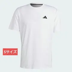 Sサイズ adidas トレイン エッセンシャルズ 半袖Tシャツ ホワイト