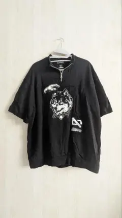 GLAMBOY × Spotlight　ハーフジップ　トレーナー