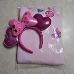 ディズニー ミニー パルパルーザ トレーナー カチューシャ　ミニパル　ミニファン