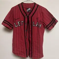 LEFLAH レフラー レッド ベースボールシャツ　WANIMA