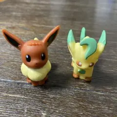 n*︎様 イーブイ リーフィア フィギュア 2体セット