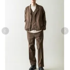 こ*い様 即完売品 モンキータイム 3ピース セットアップ チェック ブラウン