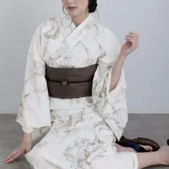 Eaphi botanical motif yukata 浴衣 - メルカリ