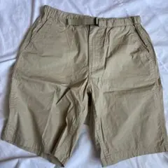 GU ベージュ ショートパンツ