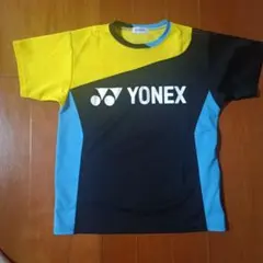 YONEX テニス Tシャツ 黒/青/黄