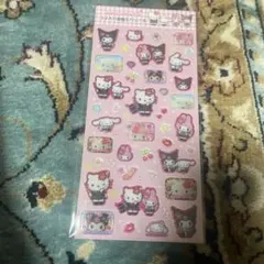 な*い様 サンリオ ラメ入り 樹脂盛りシール ハローキティ マイメロ クロミ シ