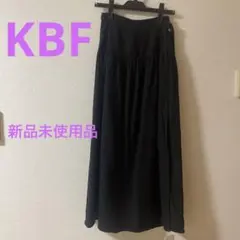 KBF ラップギャザーマキシスカート　タグ付き未使用品のサムネイル