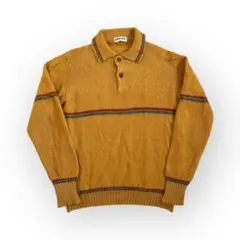 TTT MSW 22AW| KASURI knit polo | orange - メルカリ