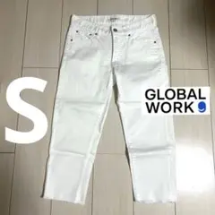 GLOBAL WORK ホワイトデニム S