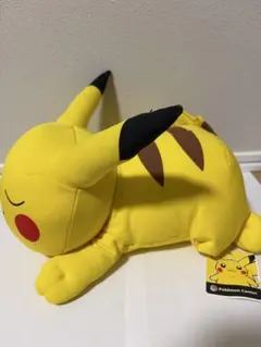 ポケセン 超ビッグサイズ おねむりピカチュウ 60cm ぬいぐるみ - メルカリ