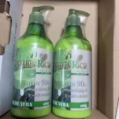 NATURA RICH アロエ90% スムージング&モイストクリーム 400gのサムネイル