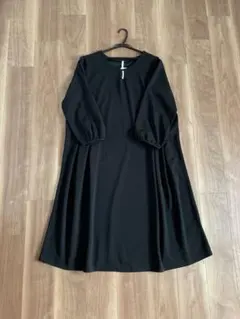 vanilla studio ブラック ワンピース 4L