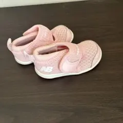 108【中古品】New Balance ベビーシューズ ピンク