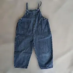 100cm デニムオーバーオール