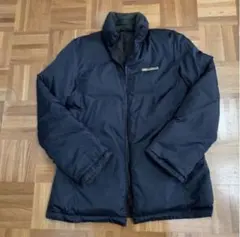 コムサデモード　コムサイズム　リバーシブル　黒 カーキ　ダウン ジャケット　9