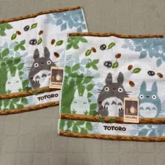 新品未開封】四季折々ガーゼハンカチ となりのトトロ 2枚セット