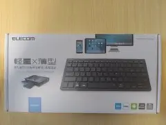 ELECOM TK-FBP102 軽量薄型 Bluetooth キーボード