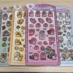 おぱんちゅうさぎ ドロップシール 立体 3D #7