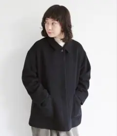 コート ショート丈 ピーコート