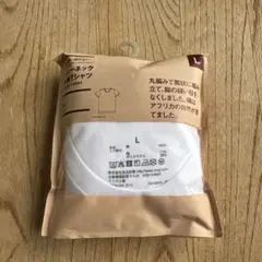 MUJI クルーネック半袖Tシャツ L 白のサムネイル