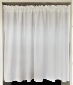 【カフェカーテン】遮像 防炎 UVカットミラー幅140X丈90(JAC3592)
