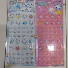 あわわちゃんハッピーマーチカミオジャパンタイルシール 2シートセット