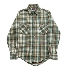 80s ヴィンテージ BIGMAC コットン ネルシャツ ビンテージ 古着 S