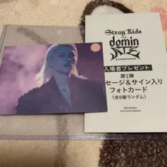 stray kids　フィリックス　映画　フォトカード　dominATE