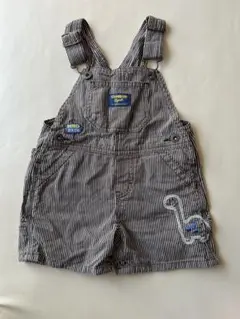 OshKosh B'gosh ストライプオーバーオール 80