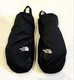 ノースフェイス リバーシブル グローブ ミトン 手袋　フリース グレー　S