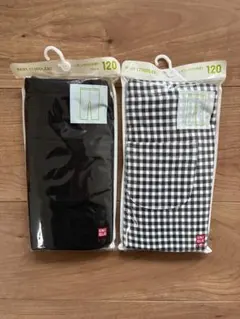 【新品】UNIQLO キッズ レギンス 10分丈 2枚セット 120センチ