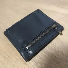 本革手縫いのマネークリップ