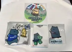【バラ売り不可】お文具といっしょ　猫さん・子猫さんグッズ【4点セット】