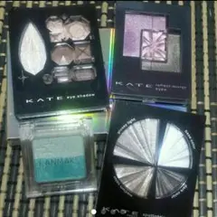 sale！美品！KATE と CANMAKEのアイシャドウセット4点、バラ売り可