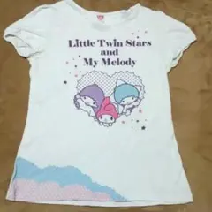 ユニクロTシャツ　キキララマイメロディ