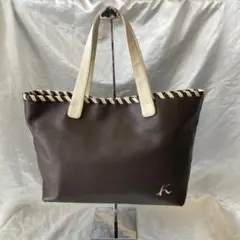 ブラウン トートバッグ