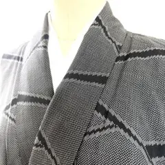 160cm Mサイズ 一元式絣 菱繋 泥大島紬 カジュアル b401 - メルカリ