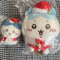 ちいかわ　サンタさんだ！持ちますマスコット　ハチワレ　クリスマス ちいかわ サンタさんだ！持ちますマスコット（ハチワレ） | ちいかわ