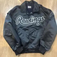 【早いもの勝ち！】Rawlings スタジャン ブラック LLサイズのサムネイル