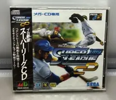 MD メガCD版 プロ野球スーパーリーグ CD SEGA メガドライブ セガ