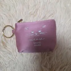 SNIDEL HOME 猫顔ポーチとエコバッグセット