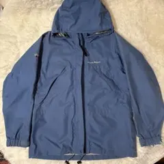 mont-bell フード付きマウンテンパーカー 青