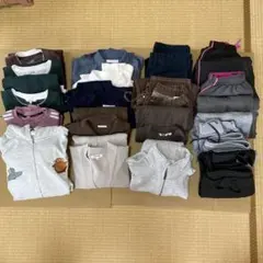 半袖シャツ　長袖シャツ　上着　冬服　18枚　まとめ売りのサムネイル