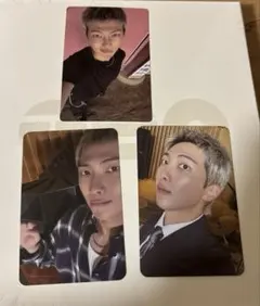 BTS RM ARIRANG 封入トレカ ３枚セット サインプリント付 ナムさん