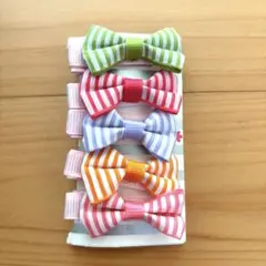 ベビーヘアクリップ　5個セット